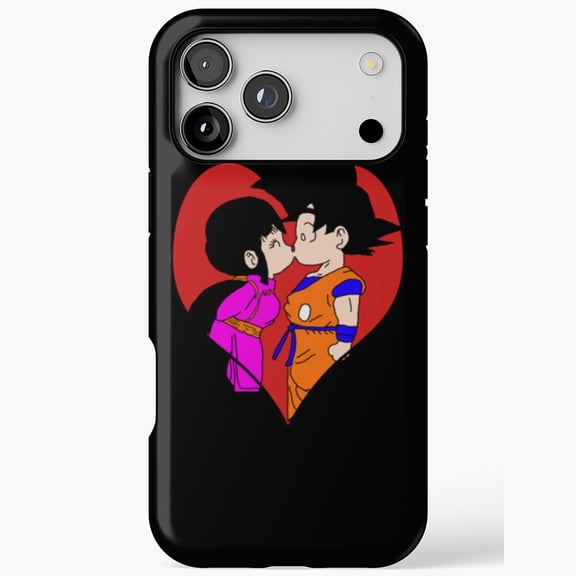 Anime Lovers Romantic Kiss Colorful Fan Art Phone Case 11 to 17 Pro Max