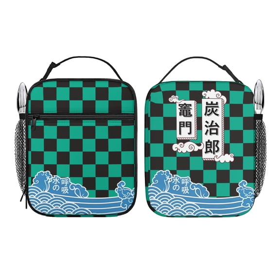 Anime Lunch Bag 10 Inch Portable Hand Held Insulated Lunch Bag Suitable for Daily Travel