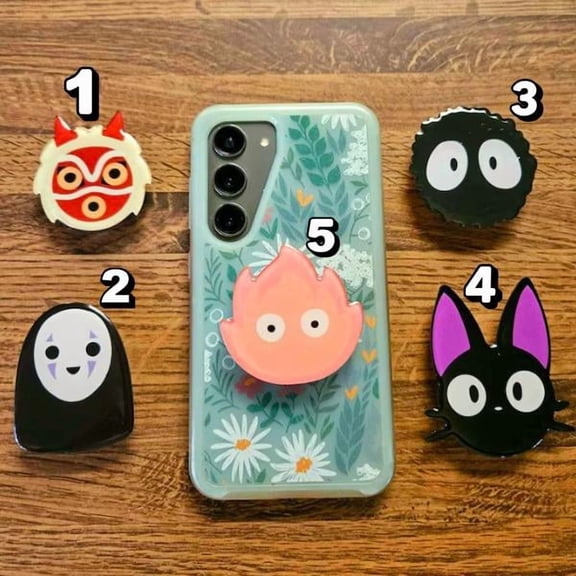 Anime Magnetic Phone Grip, Cute Magsafe Phone Grip For Halloween, Gift For Him, For Her