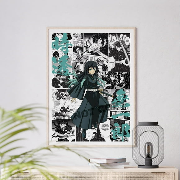 Anime Manga ,Curated Manga Panels - Wall Art - Hashira - Anime Gift Decor