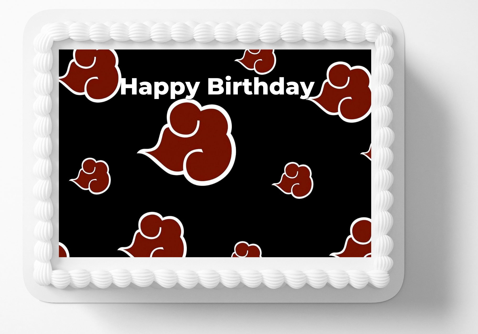 Anime Manga Death Edible Custom Cake Topper Cake Topper Edible Image  Birthday Cake Edible Cake Sticker Decal