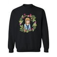 thumbnail image 1 of Anime Manga Girl Flower Frame Sweatshirt Women -Image by Shutterstock, Female 5X-Large, 1 of 4