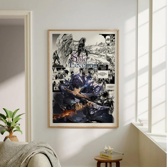 Anime Manga - Shadow - - Curated Manga Panels - Wall Art - Anime Gift
