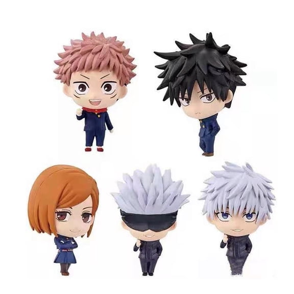 Anime Mash Burnedead Figure Magic and Muscles Lemon Irvine Lance Crown Figurine Dot Barrett action Figure Mini PVC Models Gifts