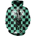 thumbnail image 1 of Anime Mens Demon Slayor Hoodie Sweatshirt Cosplay No Yaiba Pullover Hoodie for Men and Women, 1 of 10