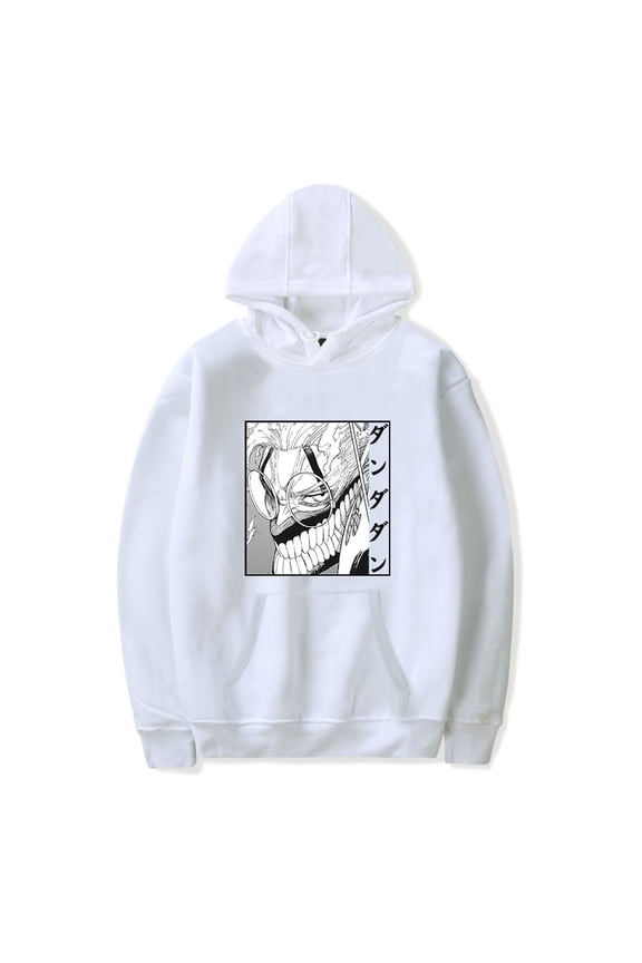 Anime Merch Dan Da Dan Hoodies Casual Hooded Sweatshirt Unisex Pullover Clothing