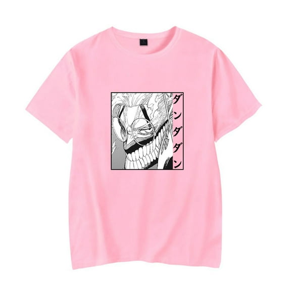 Anime Merch Dan Da Dan T-Shirt Casual Short Sleeved T Shirt Unisex TShirt