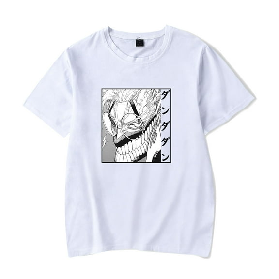 Anime Merch Dan Da Dan T-Shirt Casual Short Sleeved T Shirt Unisex TShirt