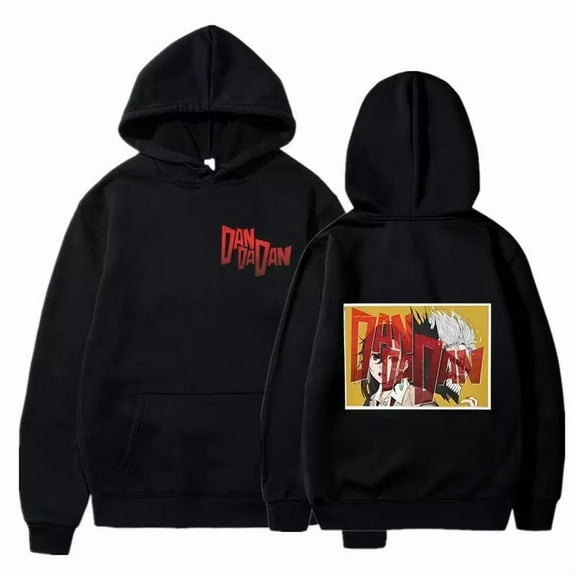 Anime Merch Dandadan Full Of Charm Unisex HoodieCasual Sweatshirt Fashion For Men Women