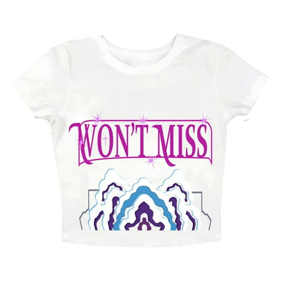 Anime Mira Crop Tops Won't Miss Shirt