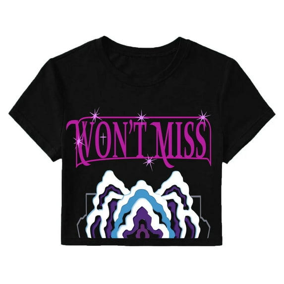 Anime Mira Crop Tops Won't Miss Shirt