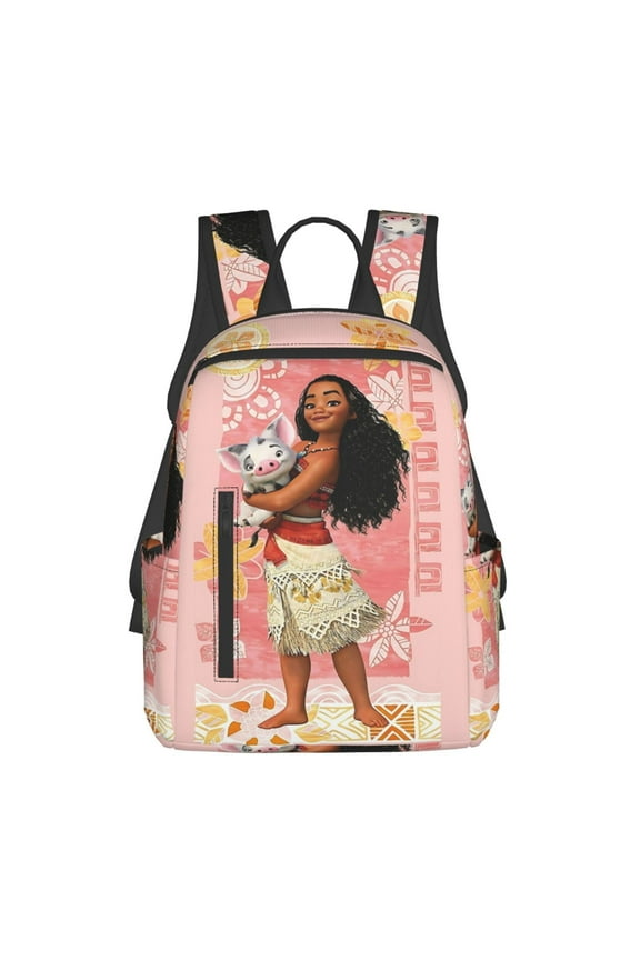 Anime Moana Backpacks Large Capacity Travel Backpack Book Bag Laptop Bag Lightweight School Daypack