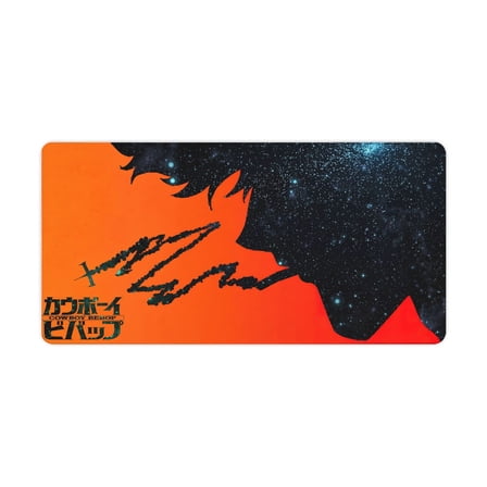 Anime Mouse Pad Extra Large 40.0 X 20.0 In,Cowboy Bebop Mouse Pad PC Mouse Pads with Premium-Textured Mousepad with Non-Slip Base