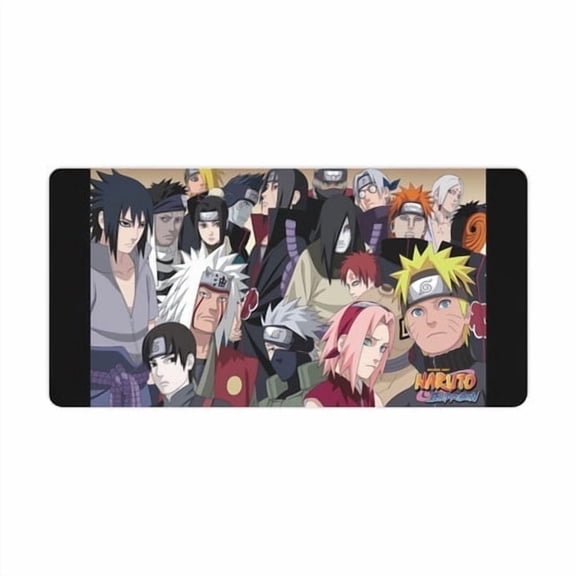 Anime Mouse Pad Extra Large 40.0 X 20.0 In, Naruto Mouse Pad PC Mouse Pads with Premium-Textured Mousepad with Non-Slip Base