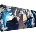 thumbnail image 1 of Anime Mousepad Japanese XXL Mousepad Rubber Anti-Slip and Waterproof 35.5 x 15.8 in, 1 of 6