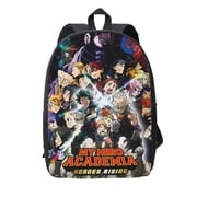 Anime My Hero Academia Backpack Unisex Bookbag Rucksack Printing Shoulder Bag Back To School Bag Travel Hiking Daypack