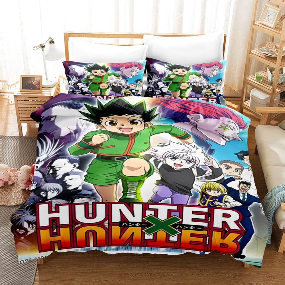 Anime My Hero Academia Bedding Comforter Sets 3 PCS Breathable Action