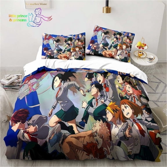 AnimeMyHeroAcademia Bedding Set Single Twin Full Queen King Size Bed Set Adult Kid Bedroom 3D Print Bedding Gift