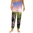thumbnail image 1 of Anime My Hero Academia Boku Pajama Bottoms for Women Novelty Lounge Daily Cozy Soft Sleep Pajamas Pants Long Sleepwear, 1 of 7