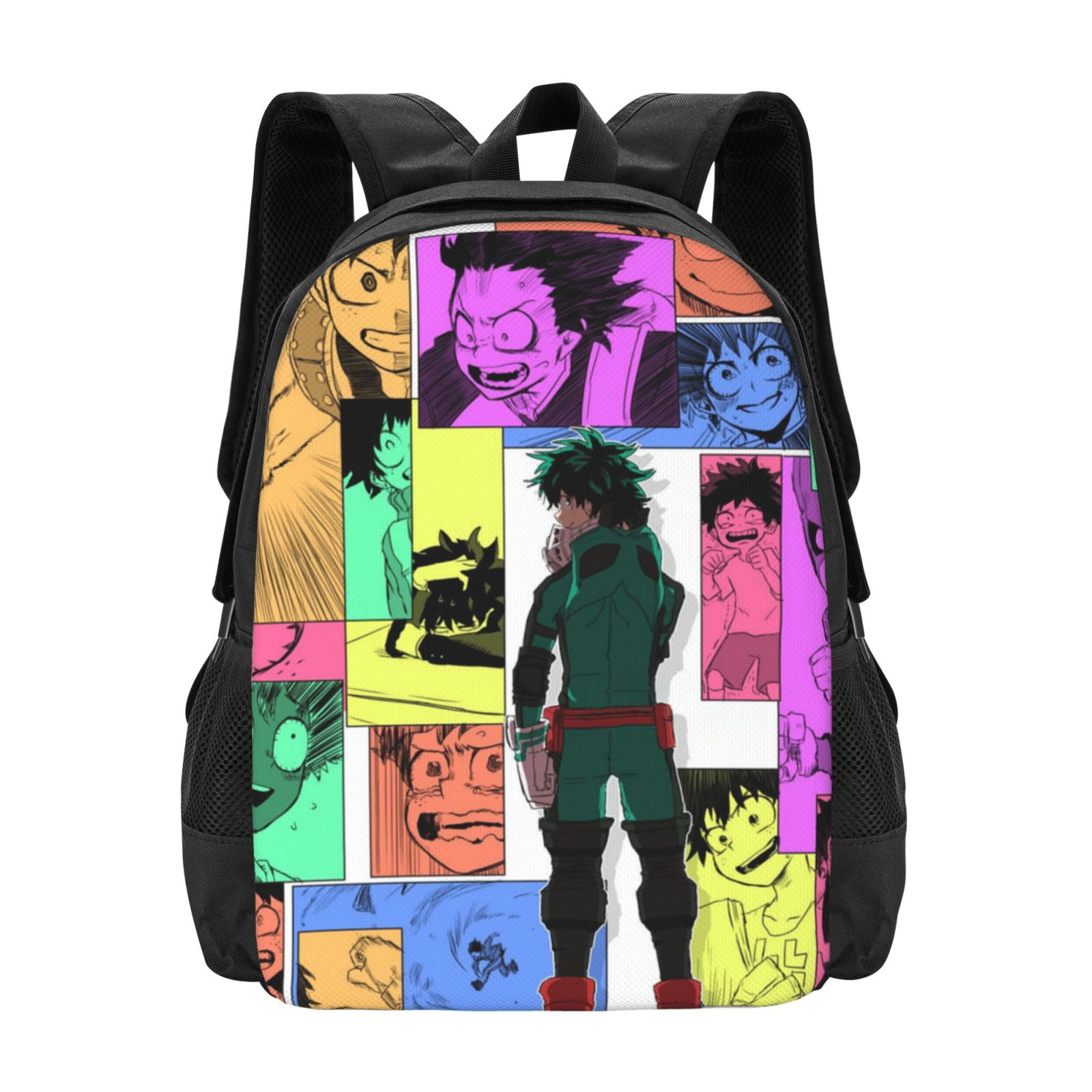 Anime My Hero Academia Canvas Backpack Couple Backpacks Cartoon Bags ...