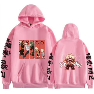 My hero academia crop hoodie best sale