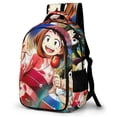 thumbnail image 1 of Anime My Hero Academia School Bag Laptop Backpack Bookbag Satchel Multipurpose Large Capacity Daypack Adjustable Travel Bag Rucksack, 1 of 6