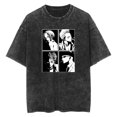 thumbnail image 1 of Anime NANA Washed Vintage T-Shirt Merch Casual Short Sleeved T Shirt Unisex TShirt, 1 of 2
