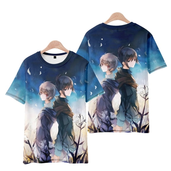 Anime NO.6 Short Sleeve T-Shirt Harajuku Men's and Women's Round Neck T-Shirt