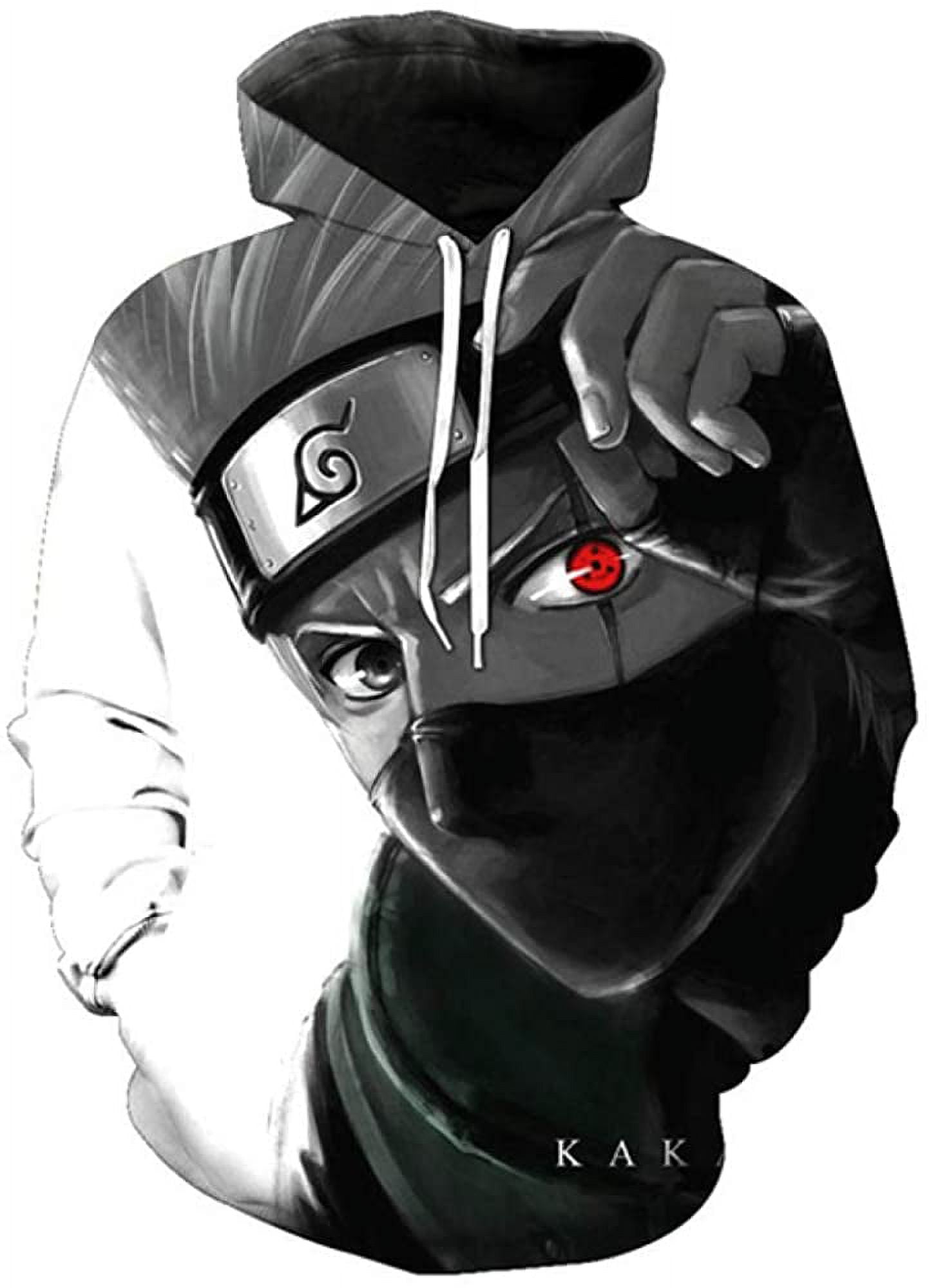 Anime Naruto Hoodie Zipper Coat Tops Thin Hoodies Sweatshirt