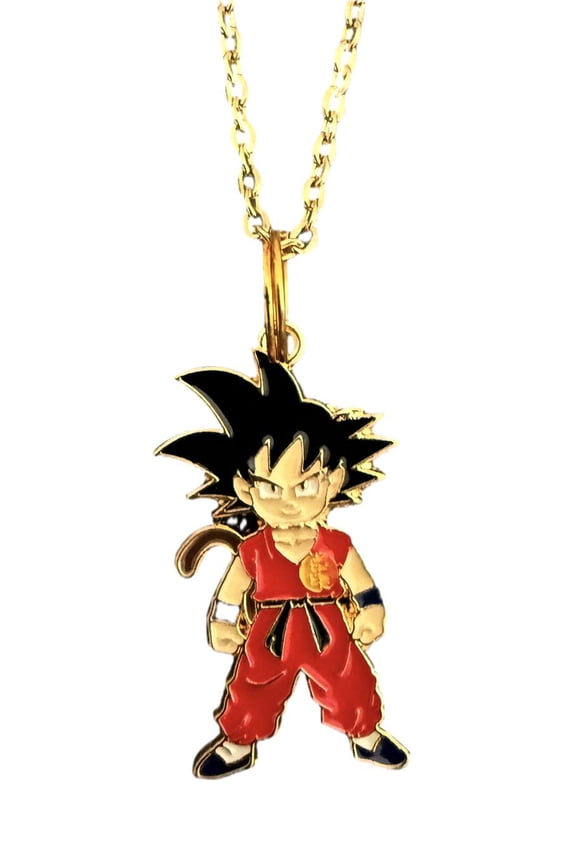 Anime Necklace - Dragonball Z Goku Charm Pendant