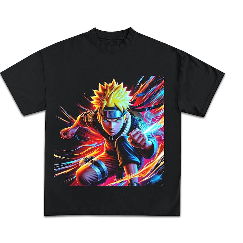 Anime Ninja Shirt, Graphic Anime Unisex Shirt