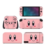 Anime for Nintendo Switch 2 Skin Full Set Protective Vinyl Decal Stickers for Switch 2 Console, Handle Grips & Dock | No Residue, Anti-Scratch - Kirby