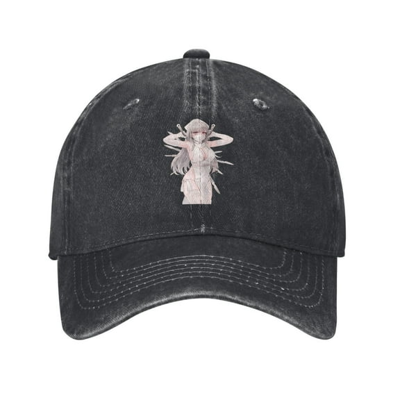 Anime Nurse Girl Art Pattern Baseball Cap Men'S Women'S Fashion Hat Vintage Adjustable Unisex Casquette