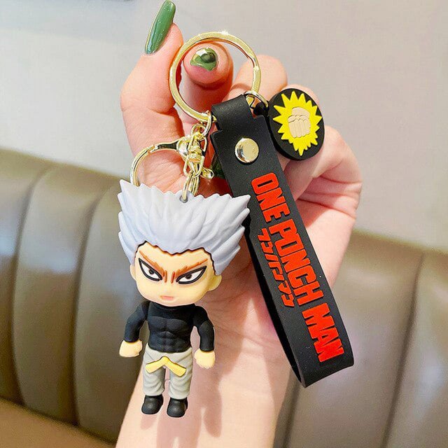 Anime ONE PUNCHMAN Keychain Cartoon figure Key Chain Key Ring Keyring