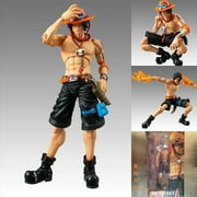 Anime One Piece Movable Ace PVC Action Figure Toy Kids Gift