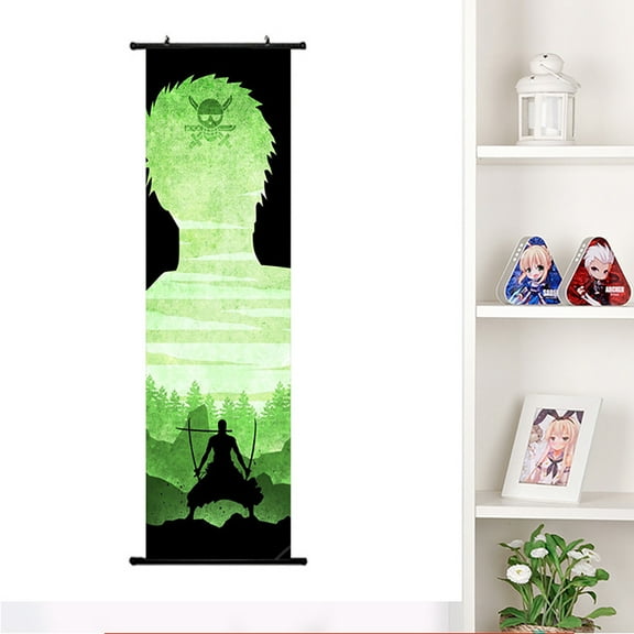 Anime One Piece Poster HD Print Canvas Painting Wall Art For Living Room Bedroom Office Decor 9.8x29.5inch, Unframed