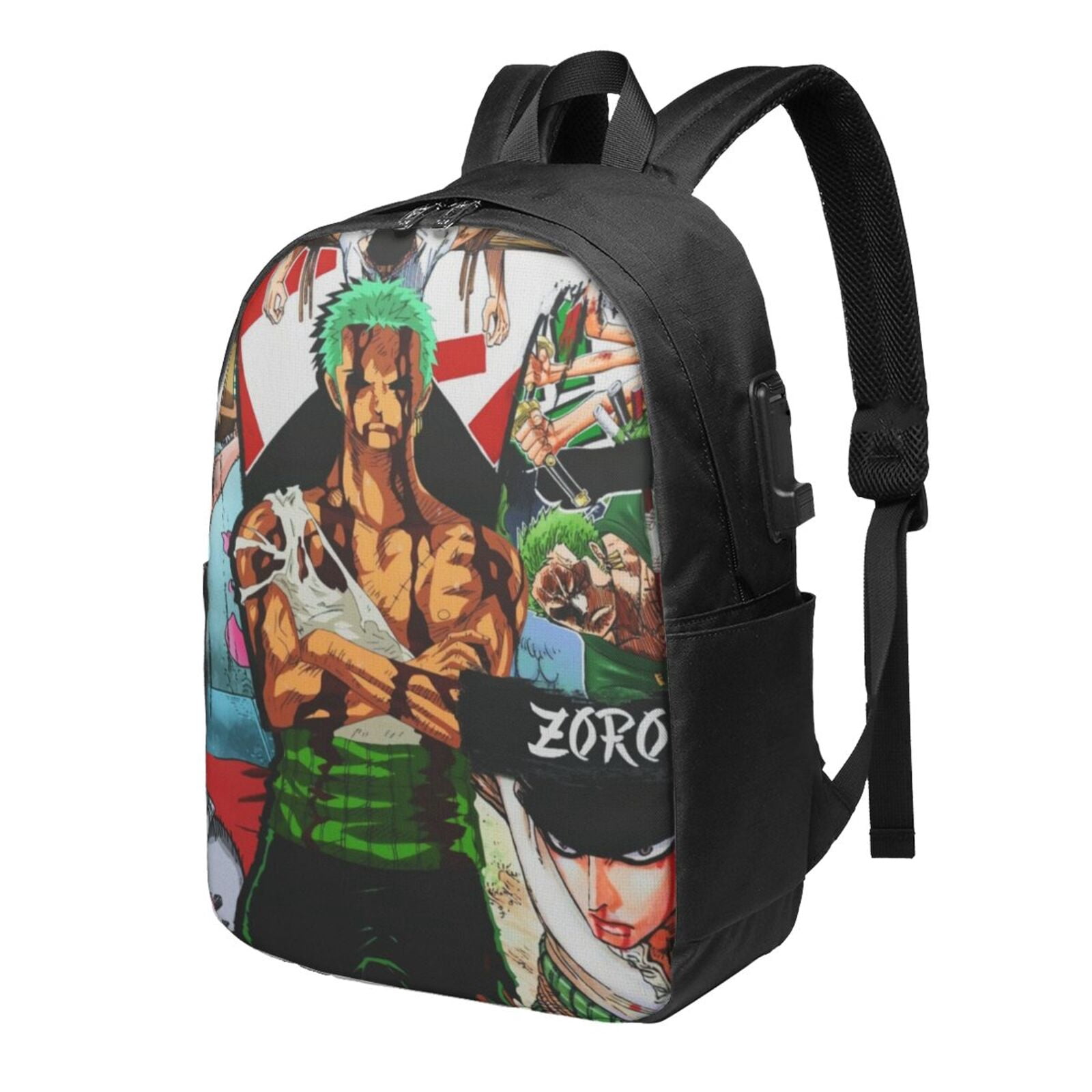 Anime One-Piece Roronoa Zoro Backpack For Men Women Teen , Water ...