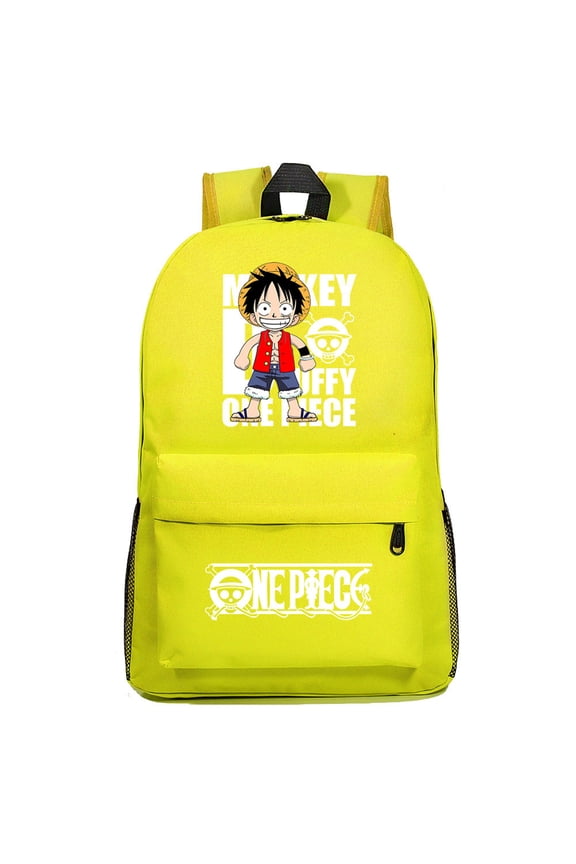 Anime One_Pieces Backpack Waterproof Laptop Knapsack Teen Daypack Wear Resistant School Bookbag for Student