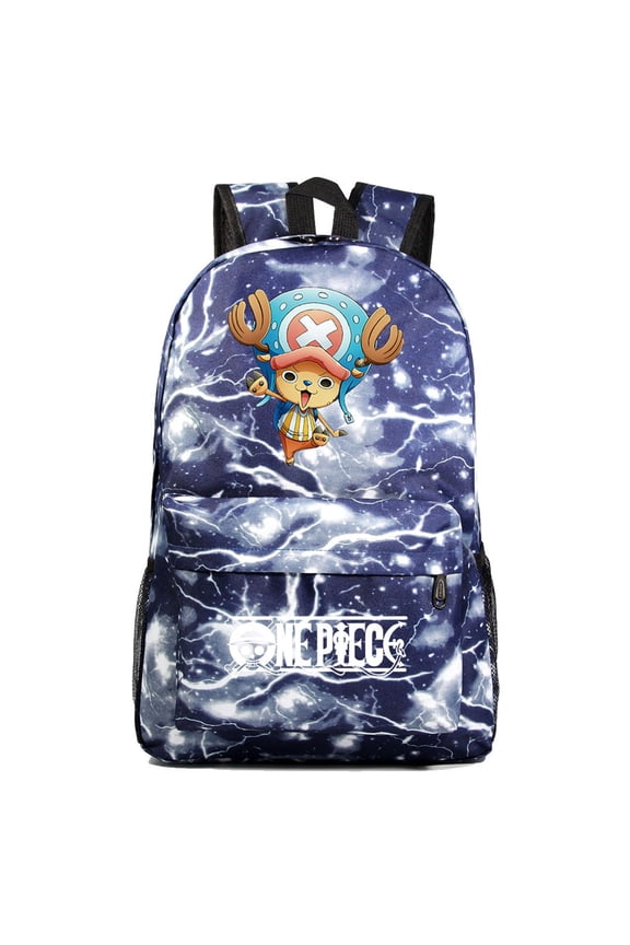 Anime One_Pieces Classic Backpack Canvas Bookbag Teen Casual Daypack Wear Resistant School Backpack for Student