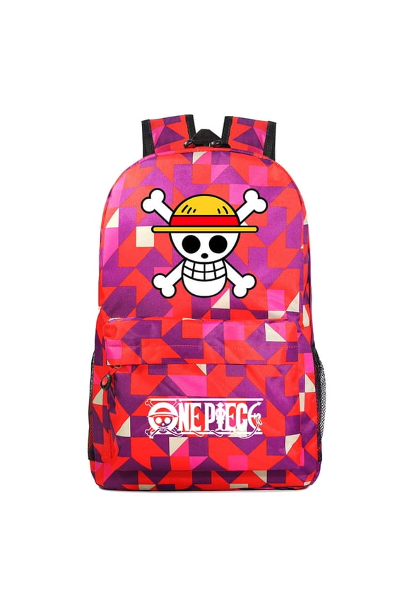 Anime One_Pieces Classic Backpack Lightweight Casual Daypack Durable Rucksack School Bookbag for Student