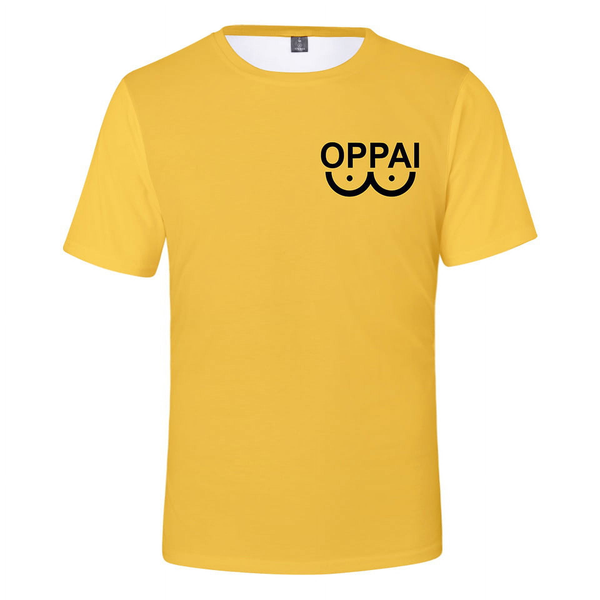 Anime One Punch Man 3D T Shirt Women Men Boys Girls Summer Short Sleeve  Funny Tshirt Graphic Tees Saitama Oppai Cosplay 