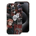 thumbnail image 1 of Anime Phone Case, Jujutsu Kaisen Phone Case for iPhone 15/ 15 Plus/ 15 Pro/ 15 Pro Max, Anti-Scratch & Shockproof PC Hard Shell Cover, Wireless Charging Compatible, 1 of 8