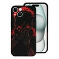 thumbnail image 1 of Anime Phone Case, Jujutsu Kaisen Phone Case for iPhone 15/ 15 Plus/ 15 Pro/ 15 Pro Max, Anti-Scratch & Shockproof PC Hard Shell Cover, Wireless Charging Compatible, 1 of 8