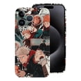 thumbnail image 1 of Anime Phone Case, Jujutsu Kaisen Phone Case for iPhone 15/ 15 Plus/ 15 Pro/ 15 Pro Max, Anti-Scratch & Shockproof PC Hard Shell Cover, Wireless Charging Compatible, 1 of 8