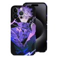 thumbnail image 1 of Anime Phone Case, Jujutsu Kaisen Phone Case for iPhone 15/ 15 Plus/ 15 Pro/ 15 Pro Max, Anti-Scratch & Shockproof PC Hard Shell Cover, Wireless Charging Compatible, 1 of 8