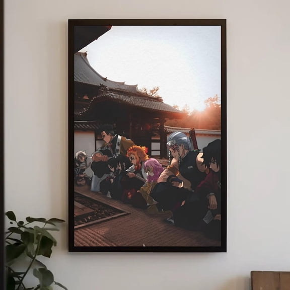 Anime Pillars Team Moment Inspired Demon Slayer, Decor Gift For Gaming Or Bedroom – Size 24x36 Unframed Poster