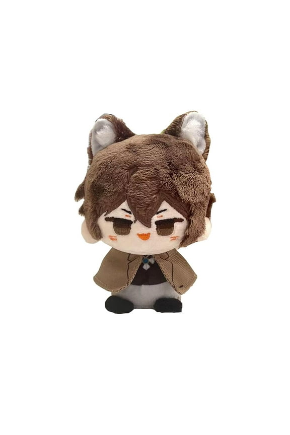 Anime Plush Doll Dazai Osamu Nakahara Chuuya Edogawa Rampo Mini Pendant Keychain Cute Toy Kids GiftDazai Osamu