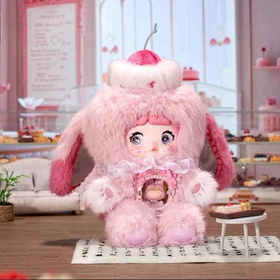 Anime Plush Toys Blind Box, Nommi A Bite of Sweetheart Series Mixed Styles Soft Dolls Mystery Box Collectible Gifts for Girls