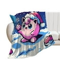 thumbnail image 1 of Anime Pokemon Blankets Pokémon Throw Blanket 40"*50" （100*130cm） Pokémon Merch for Kids, 1 of 8