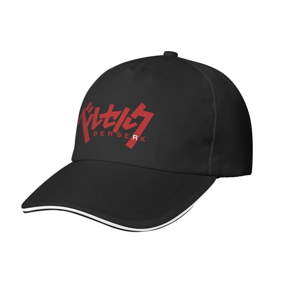Anime Polyester 5 Panel Baseball Cap​,Comic Hat,Berserk Camp cap With 5 Panels Trucker Hats